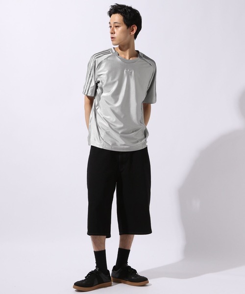 adidas アディダス クラシック スリム Tシャツ 関税送料込 adidas tシャツ アディカラー クラシックス バック+フロント