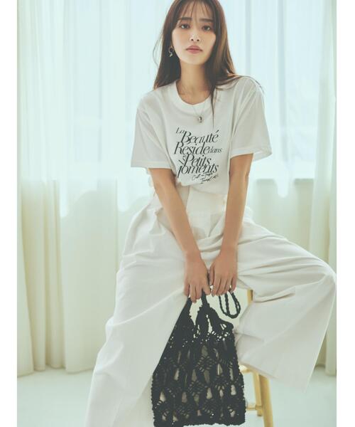 THE SHOP TK tシャツ 半袖 ロゴアソートTシャツ「接触冷感/UVケア/洗濯