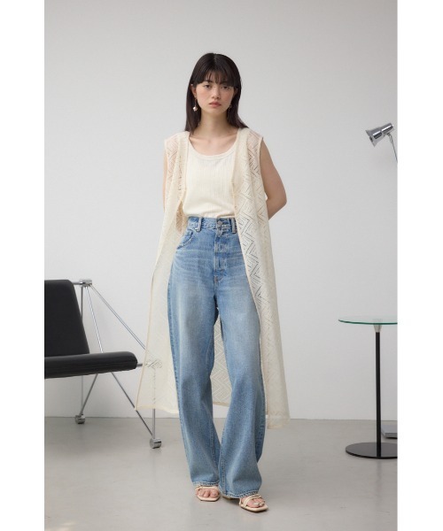 AZUL BY MOUSSY ベスト ジレ 「堀田茜さん着用アイテム」前後