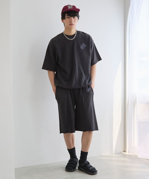 PBLIM パンツ 「UNISEX/セットアップ対応」ピグメントスウェット