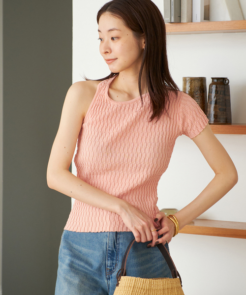 ニット セーター NEPLA. / ネプラ 別注 ASYMMETRY プルオーバー レディース