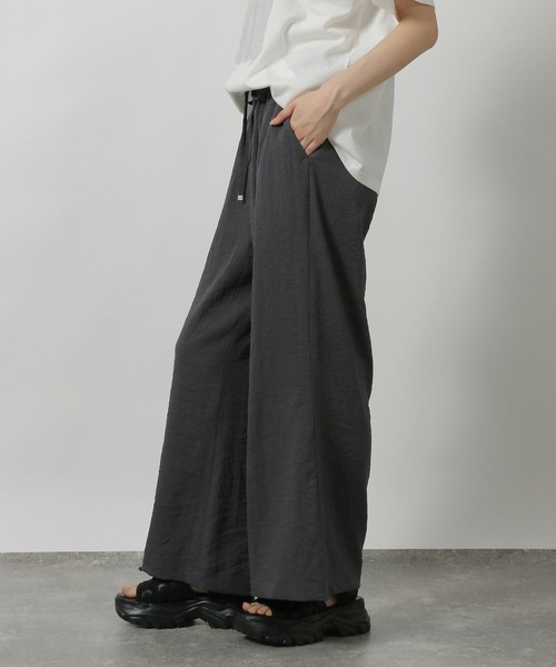 LAKOLE（ラコレ） uvカット ワイドパンツ パンツ 「セットアップ対応