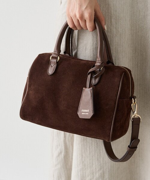 K*A様 【新品】russet ラシット＊スエード 2wayミニボストンバッグ K*A様 【新品】russet ラシット＊スエード 2wayミニボストン