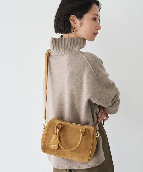 russet（ラシット） ボストンバッグ スエード2WAYミニボストンバッグ