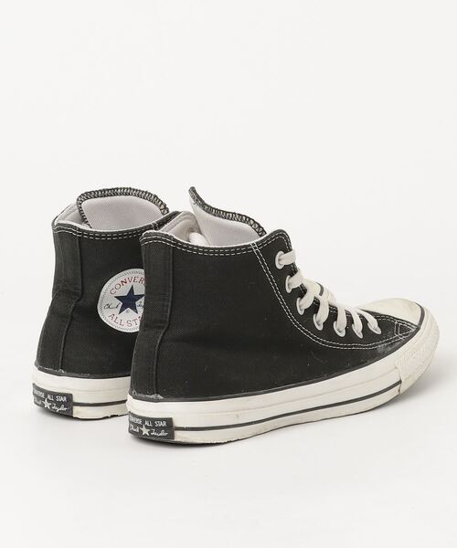 「CONVERSE」 ハイカットスニーカー 24.5cm ブラック レディース