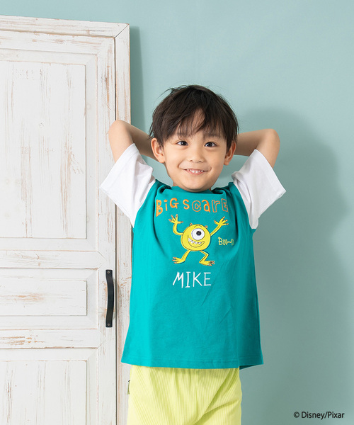 petit main and D. tシャツ 「モンスターズ・インク」手書きプリント