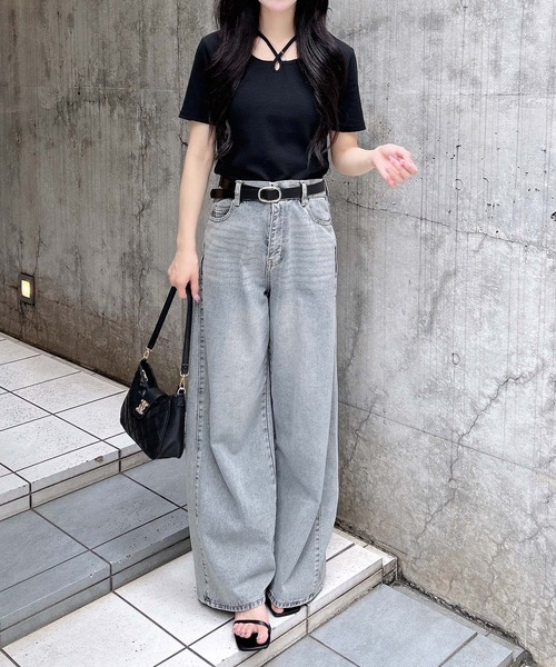 INGNI（イング） tシャツ 「WEB限定」クロスチョーカートップス