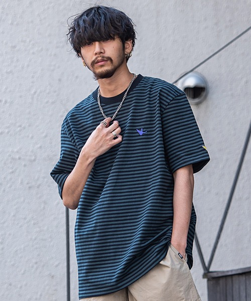 「（What it isNt）ART BY MARKGONZALES」 半袖Tシャツ M グリーン メンズ