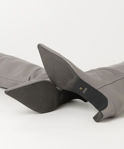 SLY（スライ） ロングブーツ M グレー レディース : ZOZOTOWN Yahoo!店