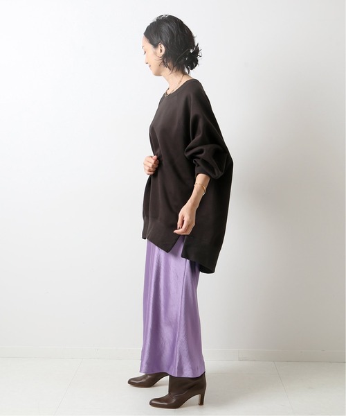 「Spick & Span」 フレアスカート 36 パープル レディース_画像6
