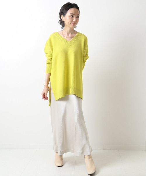 「Spick & Span」 フレアスカート 36 パープル レディース_画像9