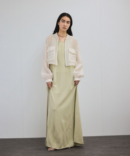 SALON adam et rope'（サロン アダム エ ロペ） ジップアップブルゾン