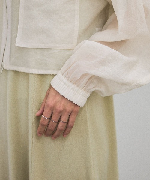 SALON adam et rope'（サロン アダム エ ロペ） ジップアップブルゾン