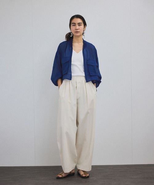 SALON adam et rope'（サロン アダム エ ロペ） ジップアップブルゾン