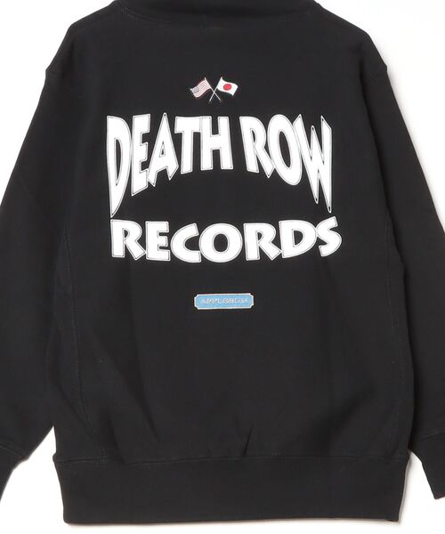 新品　デスロウレコード　ホワイト パーカー Lサイズ Death Row Records/Crest Chair Pullover Hoodie（デスロウ
