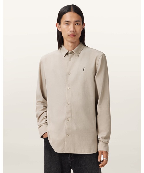 ALLSAINTS（オールセインツ） シャツ BIRCHWOOD LONG SLEEVE SHIRT