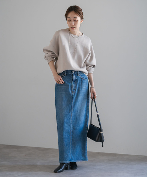 NOBLE トレーナー スウェット ナッピングオーバーニュアンス