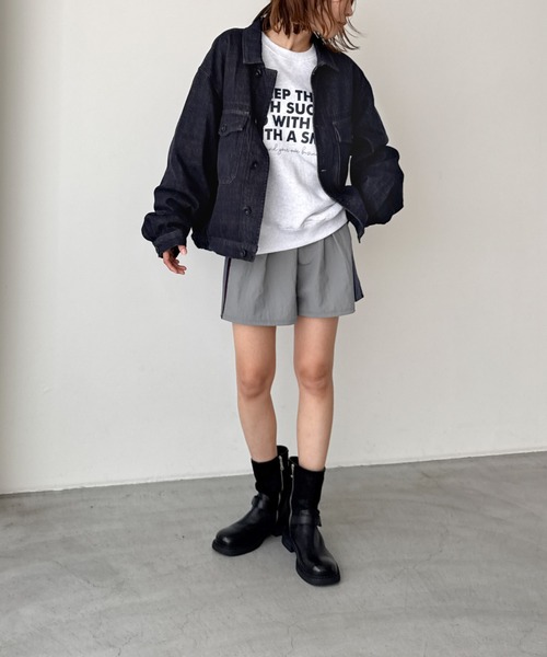 CANAL JEAN デニムジャケット gジャン choice_cnl/SEIRTAND 胸