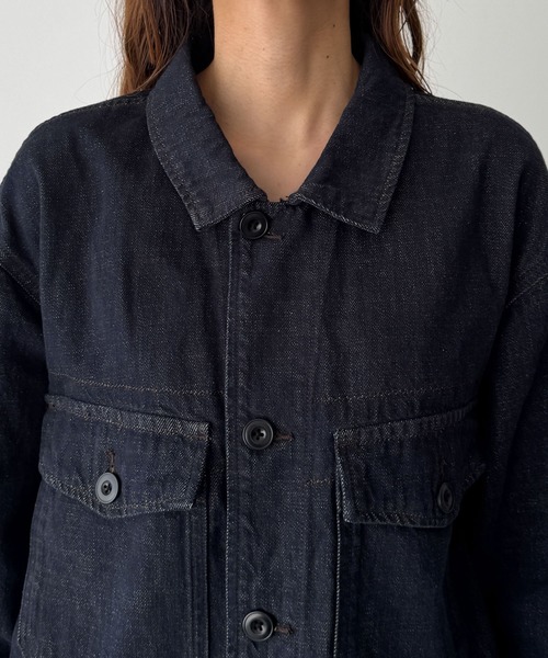 CANAL JEAN デニムジャケット gジャン choice_cnl/SEIRTAND 胸