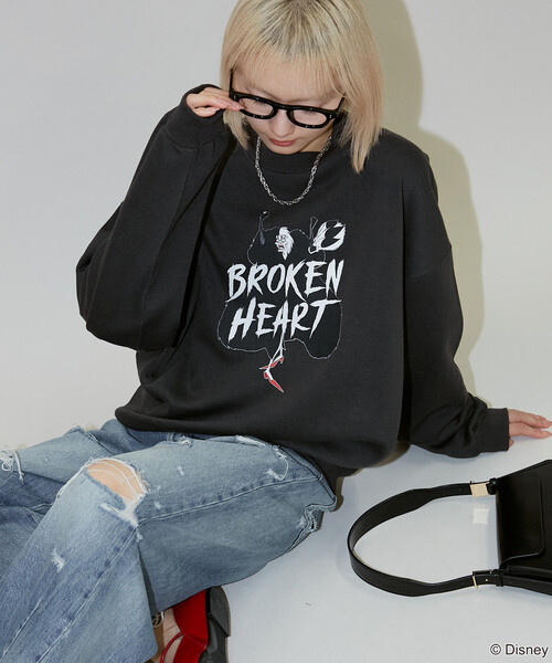 Disney（ディズニー） トレーナー スウェット PUBLUX/パブリュクス