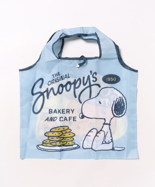 PEANUTS エコバッグ 「 」 スヌーピー くるくるショッピングバッグA