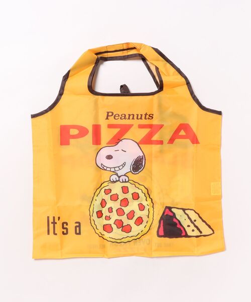 PEANUTS エコバッグ 「 」 スヌーピー くるくるショッピングバッグA