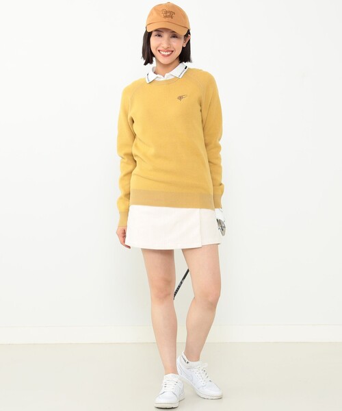 BEAMS GOLF（ビームス ゴルフ） 長袖ニット MEDIUM サックスブルー