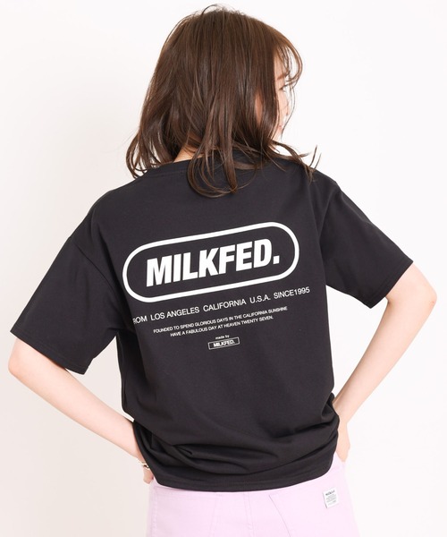 「MILKFED.」 半袖Tシャツ ONE SIZE ブルー レディース_画像3