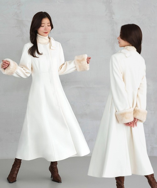 RUIRUE BOUTIQUE（ルイルエブティック） コート アウター ファーカフス