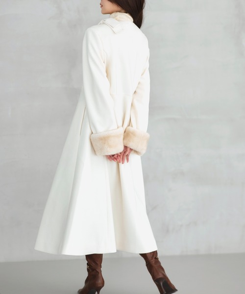 RUIRUE BOUTIQUE（ルイルエブティック） コート アウター ファーカフス