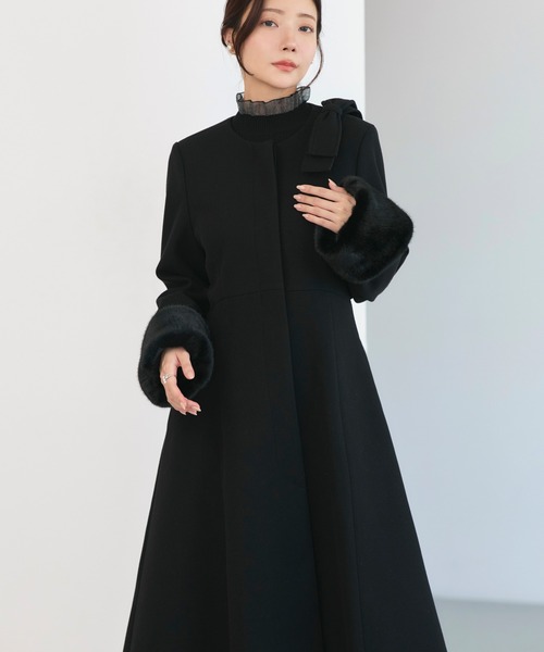 RUIRUE BOUTIQUE（ルイルエブティック） コート アウター ファーカフス