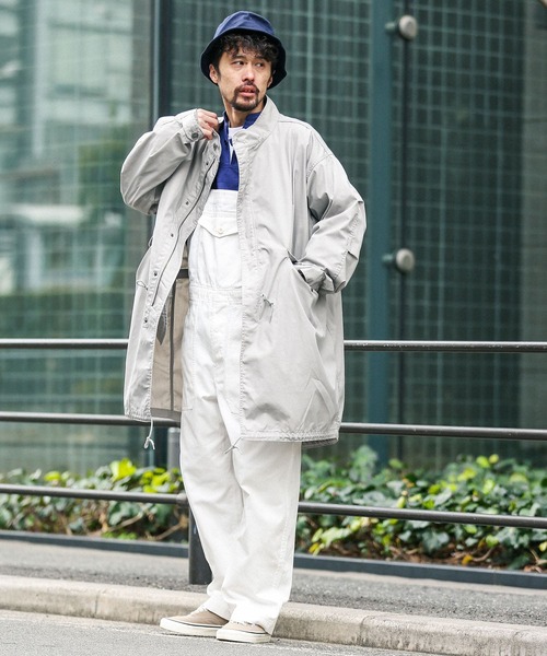 「ARMY TWILL」 モッズコート LARGE グレー メンズ_画像3