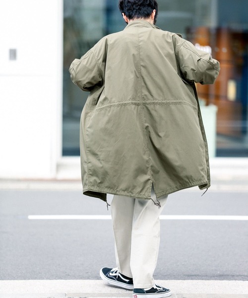 「ARMY TWILL」 モッズコート LARGE グレー メンズ_画像5