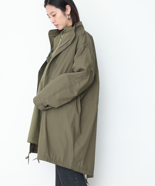 「ARMY TWILL」 モッズコート LARGE グレー メンズ_画像7