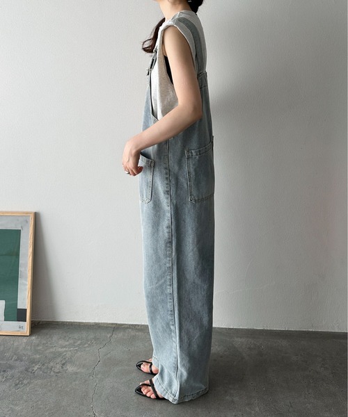 feepur by saya」 オーバーオール MEDIUM オフホワイト レディース