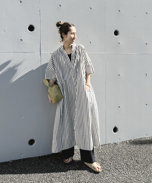 FRAMeWORK（フレームワーク） 半袖ワンピース 38 ブラック レディース