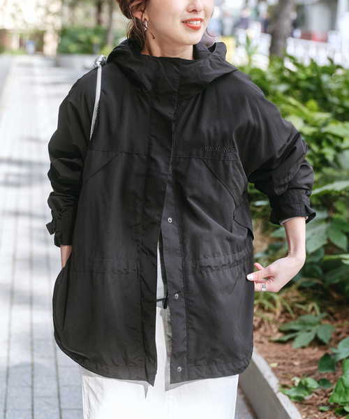 WILD THINGS（ワイルドシングス） マウンテンパーカー LARGE ブラック