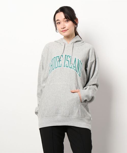 「U by SPICK&SPAN」 「champion」スウェットカットソー FREE ライトグレー レディース_画像2