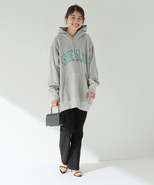 「U by SPICK&SPAN」 「champion」スウェットカットソー FREE ライトグレー レディース_画像3