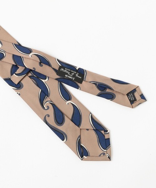 BEAMS F（ビームスF） ネクタイ Holliday ＆ Brown / シルク