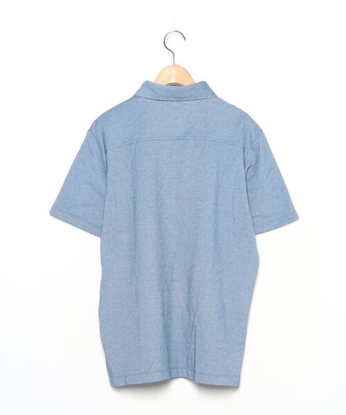 「BEAMS LIGHTS」 半袖ポロシャツ X-LARGE ブルー メンズ_画像2