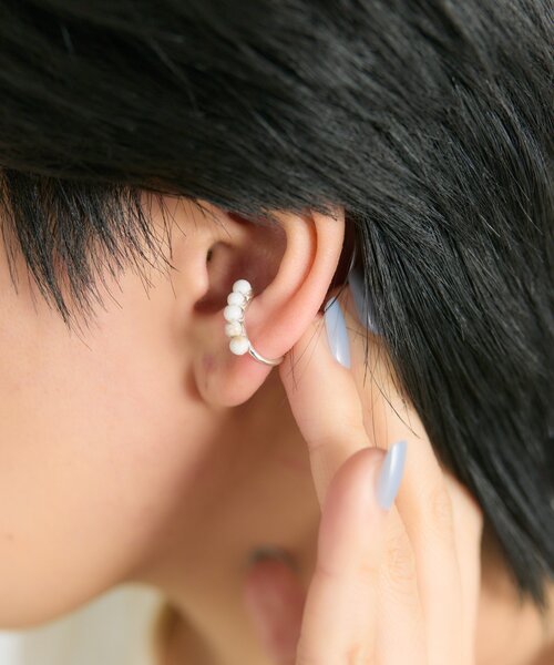 「ear PAPILLONNER」 イヤーカフ FREE パープル レディース_画像5