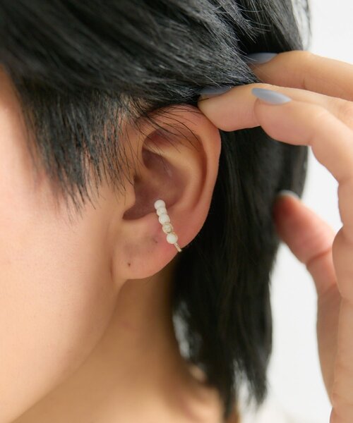 「ear PAPILLONNER」 イヤーカフ FREE パープル レディース_画像6