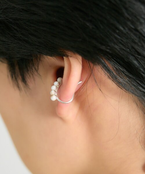 「ear PAPILLONNER」 イヤーカフ FREE パープル レディース_画像7