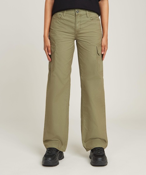 G-STAR RAW カーゴパンツ Judee Cargo Pants/ワイドルーズカーゴパンツ 