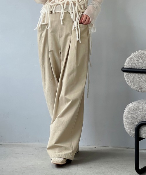 「chuclla」 パンツ M ベージュ レディース_画像5