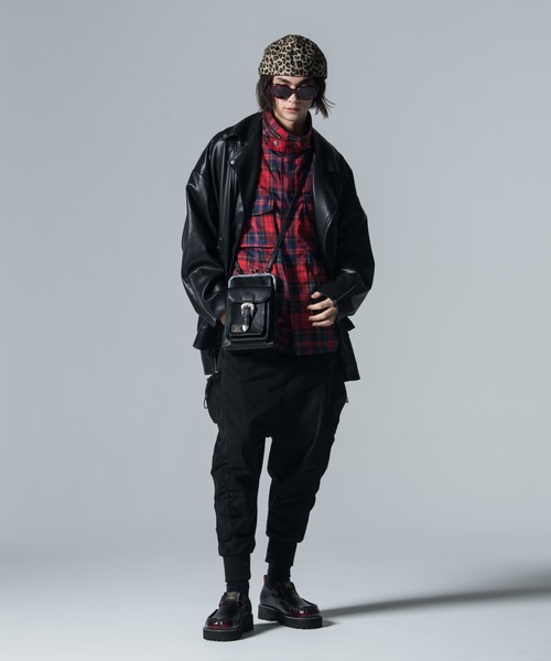 glamb（グラム） サルエルパンツ L ワイン メンズ : ZOZOTOWN Yahoo!店