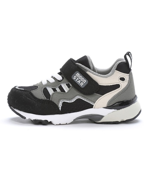 「CARROT」 「KIDS」ローカットスニーカー 15.0cm ブラック キッズ_画像4