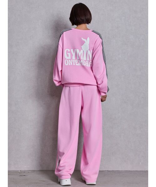 GYDA（ジェイダ） ワイドパンツ スウェットパンツ ジャージ GYMINI