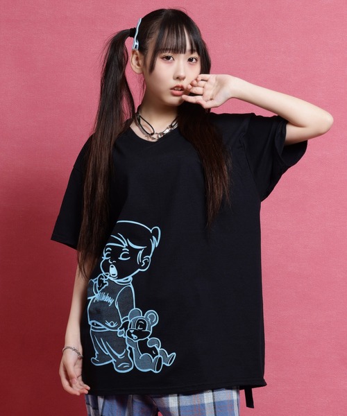 MILKBOY（ミルクボーイ） tシャツ SLEEPY BOY Tシャツ レディース